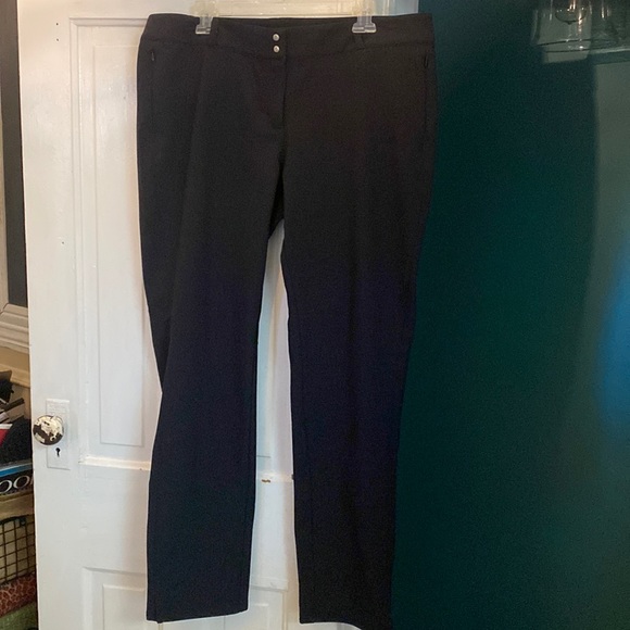 adidas Pants - Adidas black size 16 Climastorm pants NWT pockets golf